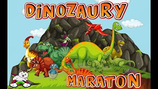 Dinozaury dla dzieci Poznajemy dinozaury Fakty o dinozaurach MARATON DINOZAURY 2 Tęczowa Nauka [upl. by Sllew]