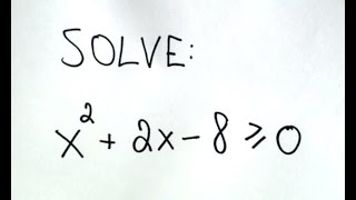 ❖ Solving Quadratic Inequalities ❖ [upl. by Stringer134]