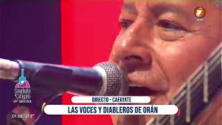 LAS VOCES Y DIABLEROS DE ORÁN  SERENATA A CAFAYATE 2023 [upl. by Llenart]