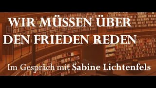 Sabine Lichtenfels im Gespräch Auszug  DieAkademiederDenker [upl. by Adnohs]