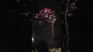 New Year Fireworks in Germany ytshorts fireworks [upl. by Wilek]