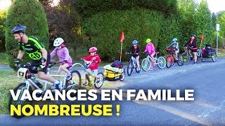 Familles nombreuses le grand défi des vacances [upl. by Eidnil]