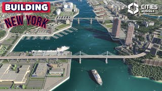 Building New York City in Cities Skylines 2  1 NY StyleNeighborhood [upl. by Laehcym955]