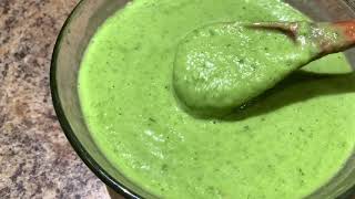 Avocado Green Salsa for Tacos Salsa Verde Taquera [upl. by Nataniel248]