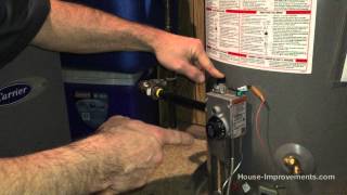 How To Light A Gas Water Heater Pilot Light [upl. by Cybil467]