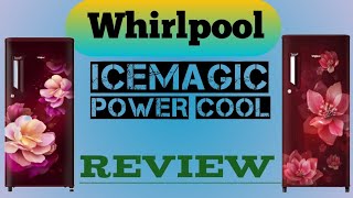 whirlpool icemagic power cool refrigerator full Review demo [upl. by Stutman]