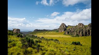 Aerial shots of the Aberdare Ranges  Dragons teeth  The Nipple KENYA [upl. by Gridley907]