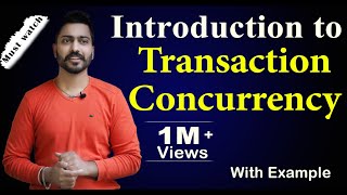 Lec73 Introduction to Transaction Concurrency in HINDI  Database Management System [upl. by Stafani115]