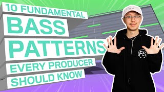 10 Bass Patterns EVERY PRODUCER Should Know  Drum and Bass Ableton Tutorial 2021 [upl. by Mahalia]