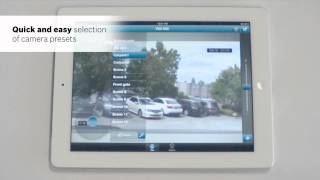 Bosch VideoSecurity App  Live View PTZ Control [upl. by Setarcos]