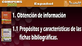 Español Introducción y fichas bibliográficas COMIPEMS 2021 [upl. by Krutz]