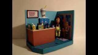 The Simpsons KwikEmart environment with Apu [upl. by Canty]