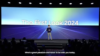 First Look 2024 A new era of Samsung AI TV  Samsung [upl. by Gervais]