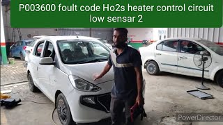 HYUNDAI SANTRO NEW MODAL P003600 HO2S Heater Control Circuit Bank1Sensor 2 [upl. by Am]