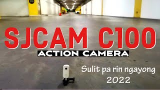 SJCAM C100 ACTION CAMERA REVIEW 2022 [upl. by Johansen847]