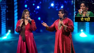 indian idol 15  sneha shankar And priyanshu dutta की Singing  फूटफूट कर रोने लगी Shreya Ghoshal [upl. by Letreece]