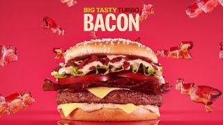 Chegou o Big Tasty Turbo Bacon O Big Tasty com uma loucura de bacon [upl. by Oremar88]