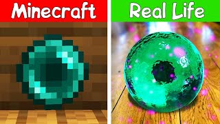 Realistic minecraft  Realistic water  Realistic Slime  Realistic ender eye 6 [upl. by Amme]