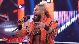 Enzo Amore returns from injury Raw May 23 2016 [upl. by Nomi]