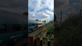 Avanti WestCoast 390132 passing Euxton Balshaw Lane 13924 [upl. by Blane]