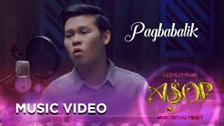 Marcelito Pomoy sings Pagbabalik by Joel Jabelosa  Music Video [upl. by Ardnovahs]