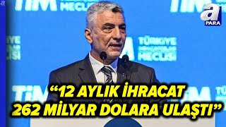 SON DAKİKA 🚨 Ticaret Bakanı Ömer Bolat Ağustos Ayı İhracatına Dair Rakamları Açıkladı  A Para [upl. by Amaras]