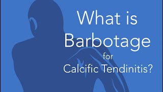 What is Barbotage for Calcific Tendinitis [upl. by Annoeik]