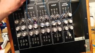 Elektor Formant vintage modular analog Synthesizer [upl. by Yenoh194]