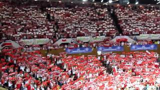 Polska  Brazylia  Liga Światowa  Siatkówka  Katowice Spodek 2011  hymn Polski 30062011 [upl. by Alderman]