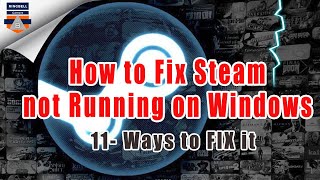 How to fix steam not running on windows  fix Steam not working [upl. by Opiak]