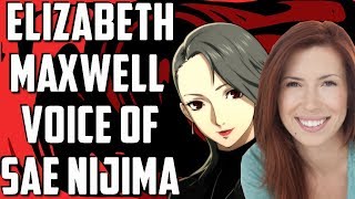 An Interview With Elizabeth Maxwell Voice of Sae Niijima From Persona 5 [upl. by Ailhad]