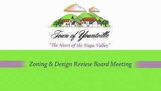 Zoning and Design Review Board ZDRB Meeting 11122024 [upl. by Airyt]