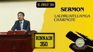 LALHRUAITLUANGA CHAWNGTE  RINNAIN 350  VENGHLUI KRISTIAN THALAI PAWL [upl. by Naek]