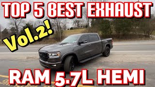 Top 5 BEST EXHAUST Set Ups for RAM 57L vol2 [upl. by Huberto145]