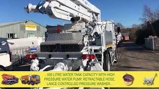 1 off New SERMAC Model ZENITH 4Z27 SCL100A Truck Mounted Concrete Pump [upl. by Romalda]