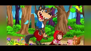 LITTLE RED RIDING HOOD SONG CaloysLearningTv448 [upl. by Aloysia637]