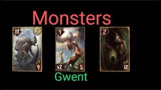 Draw monsters mammuna vs syndicate bounty prorank Gwent Card Game 2411102220 [upl. by Wayne]