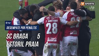 Braga  Estoril Desempate por Penáltis [upl. by Dennett220]