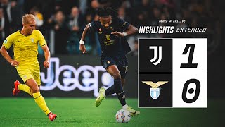 EXTENDED HIGHLIGHTS  Juventus 10 Lazio  Kalulu amp Cabal Decisive Performance  Serie A [upl. by Asteria]