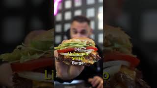 10€ RABATTCODE Burger Vision präsentiert den exklusiven Lieferando Smashburger burger [upl. by Eahsed]