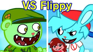 Friday Night Funkin VS Flippy  Happy Tree Funkers FULL WEEK FNF Mod Happy Tree Friends [upl. by Ykcaj]