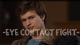 The Fault In Our Stars  Eye Contact Fight Scene [upl. by Inatsed823]