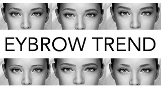 THE LATEST EYE BROW TREND AND WHY YOU SHOULD AVOID IT [upl. by Enale]