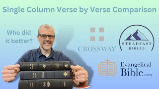 The Best Single Column Verse by Verse Bibles Compared [upl. by Livvy569]