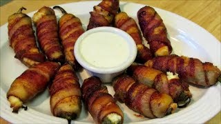 How To Make Stuffed Jalapeno Poppers [upl. by Thetis]