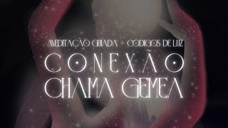 Meditação  Light Language • Conexão com Chama Gemea 💗🔥 [upl. by Lorolla]