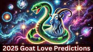 2025 Chinese Zodiac Goat Love Predictions Deep Emotional Growth [upl. by Ecirtaed]