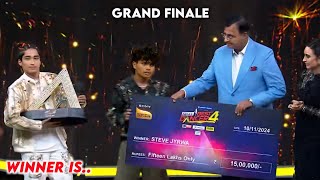 India Best Dancer Season 4 Winner Steve  IBD Season 4 Winner Finale Today Episode [upl. by Ackerman]