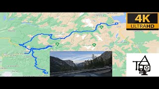 Yosemite NP complete scenic drive  Real time  4K [upl. by Euton]