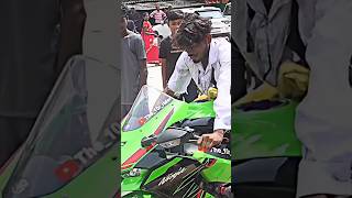 Bhikhari in ZX10R  5m View The 10r rider automobile comedy funny bikers [upl. by Ycak]